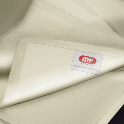 MP Magic Egyptian Cotton Sateen Sheets Set (Ivory)